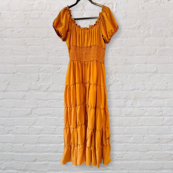 XL Taylor Swift Willow Eras Tour Peasant / Renaissance Maxi Dress / Costume - Picture 5 of 9